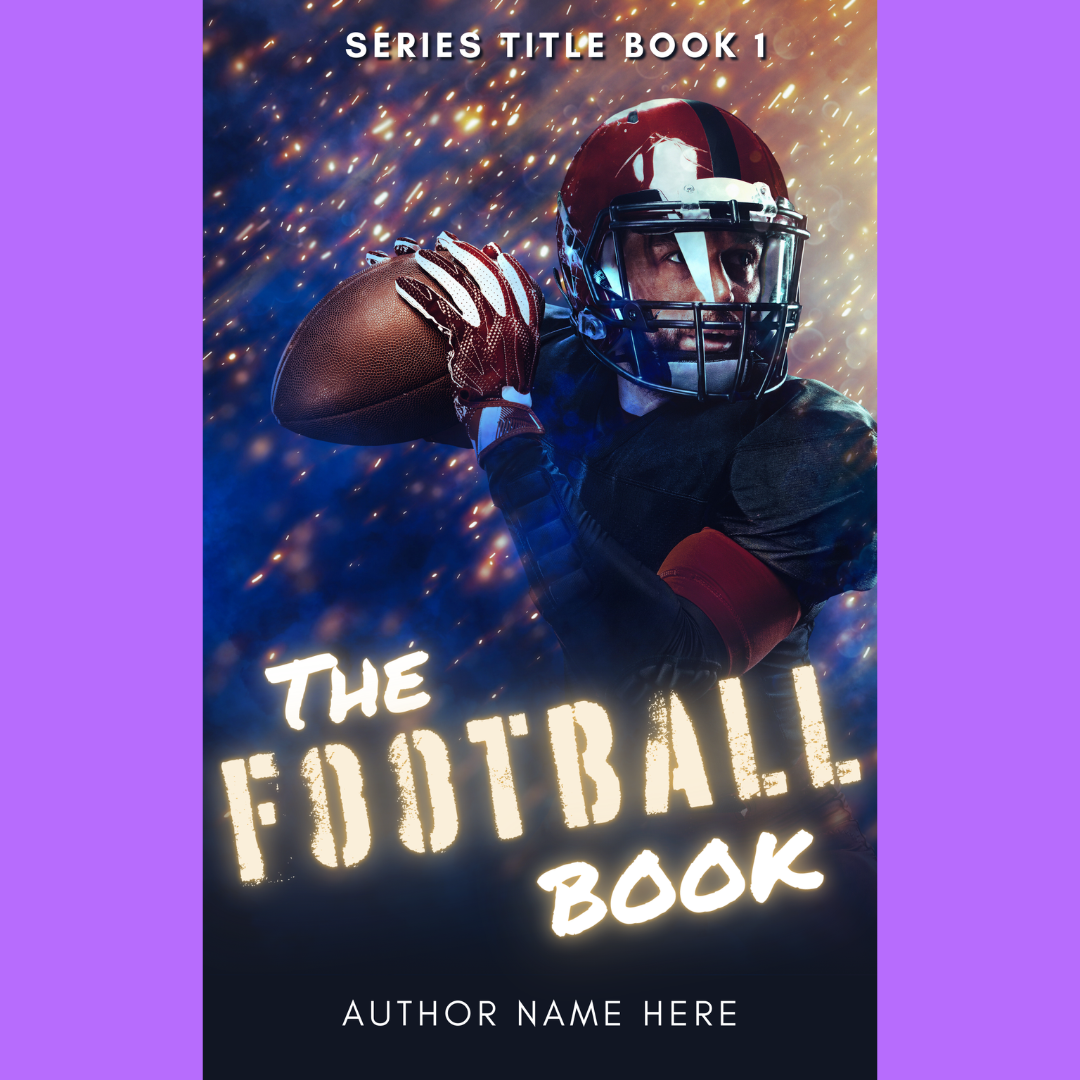 Football Book | Premade Book Cover - Inkwell & Ivy