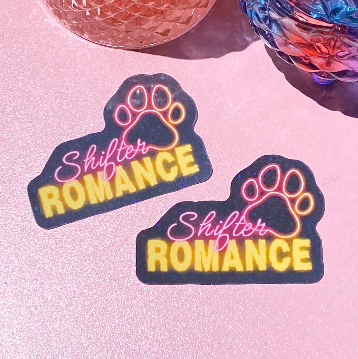 Shifter Romance | Holographic Sticker - Inkwell & Ivy