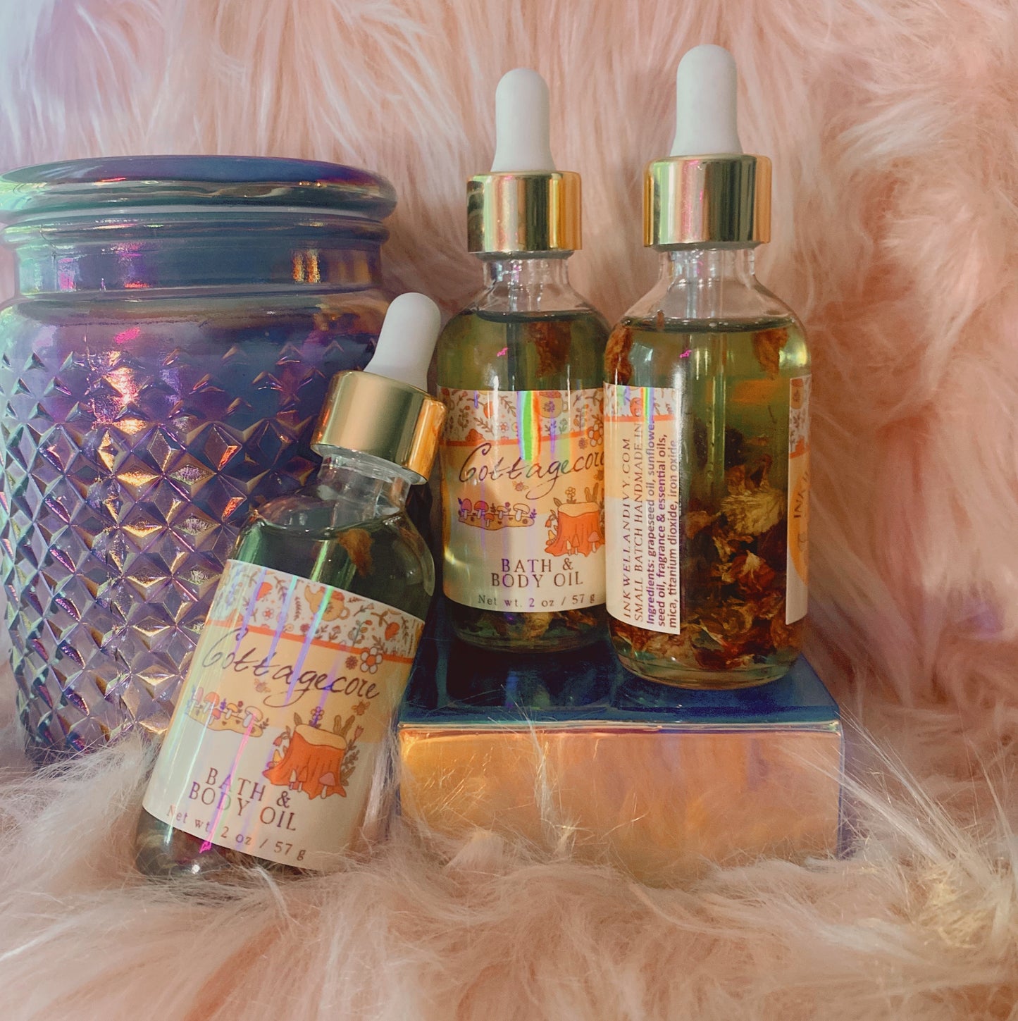 Cottagecore | Bath & Body Oil - Inkwell & Ivy