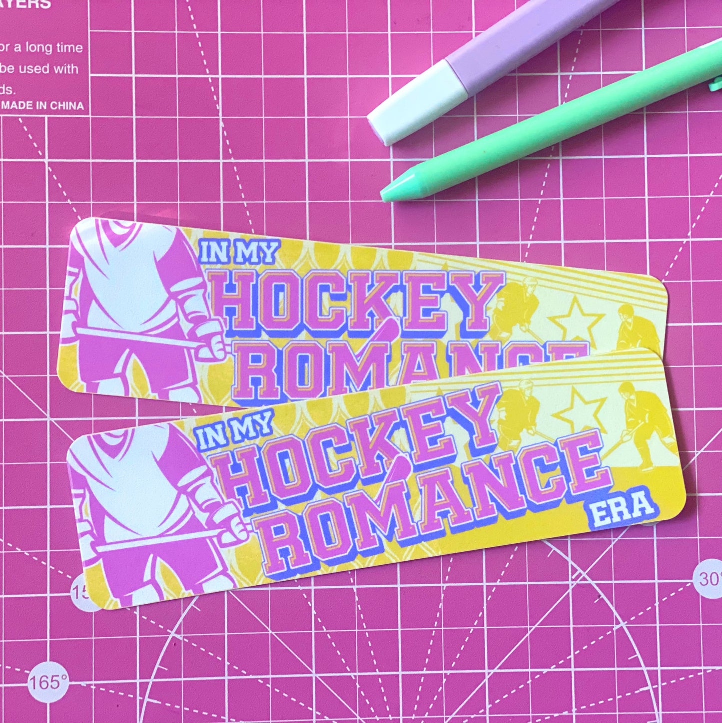 Hockey Romance | Bookmark - Inkwell & Ivy