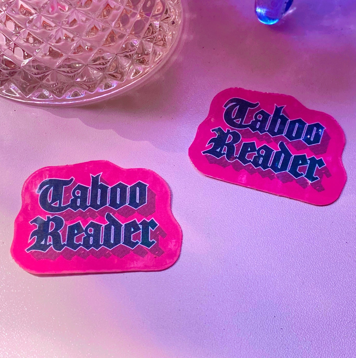 Taboo Reader | Waterproof Sticker - Inkwell & Ivy
