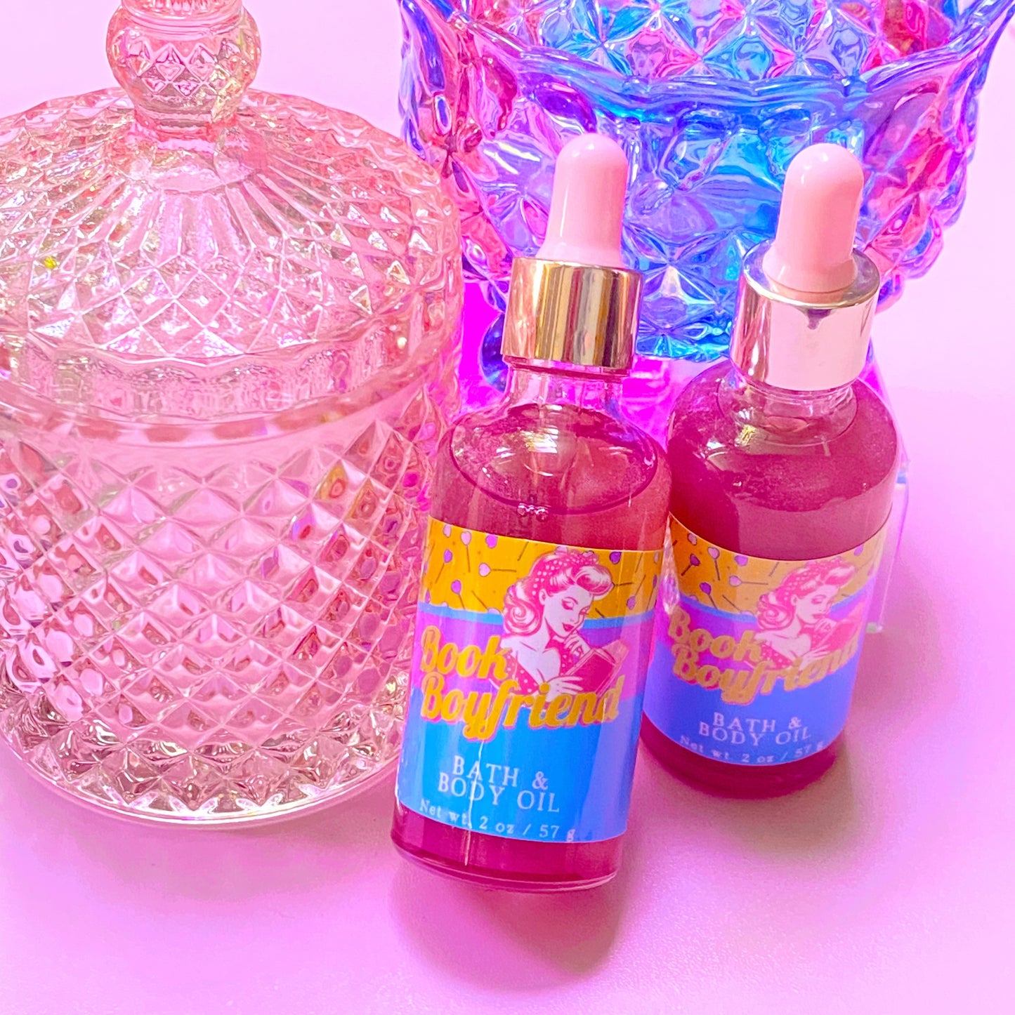 Book Boyfriends | Bath & Body Oil - Inkwell & Ivy