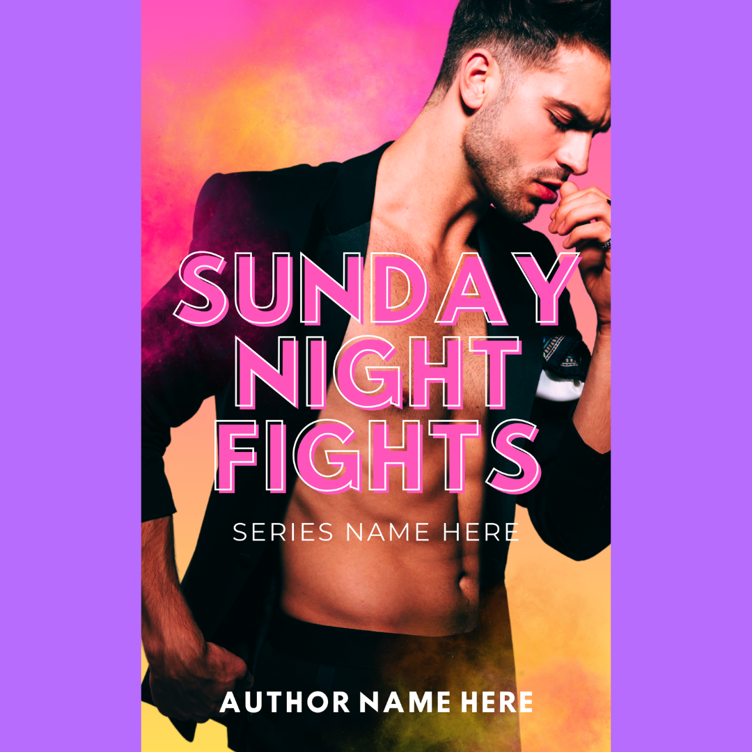 Sunday Night Fights | Premade Book Cover - Inkwell & Ivy
