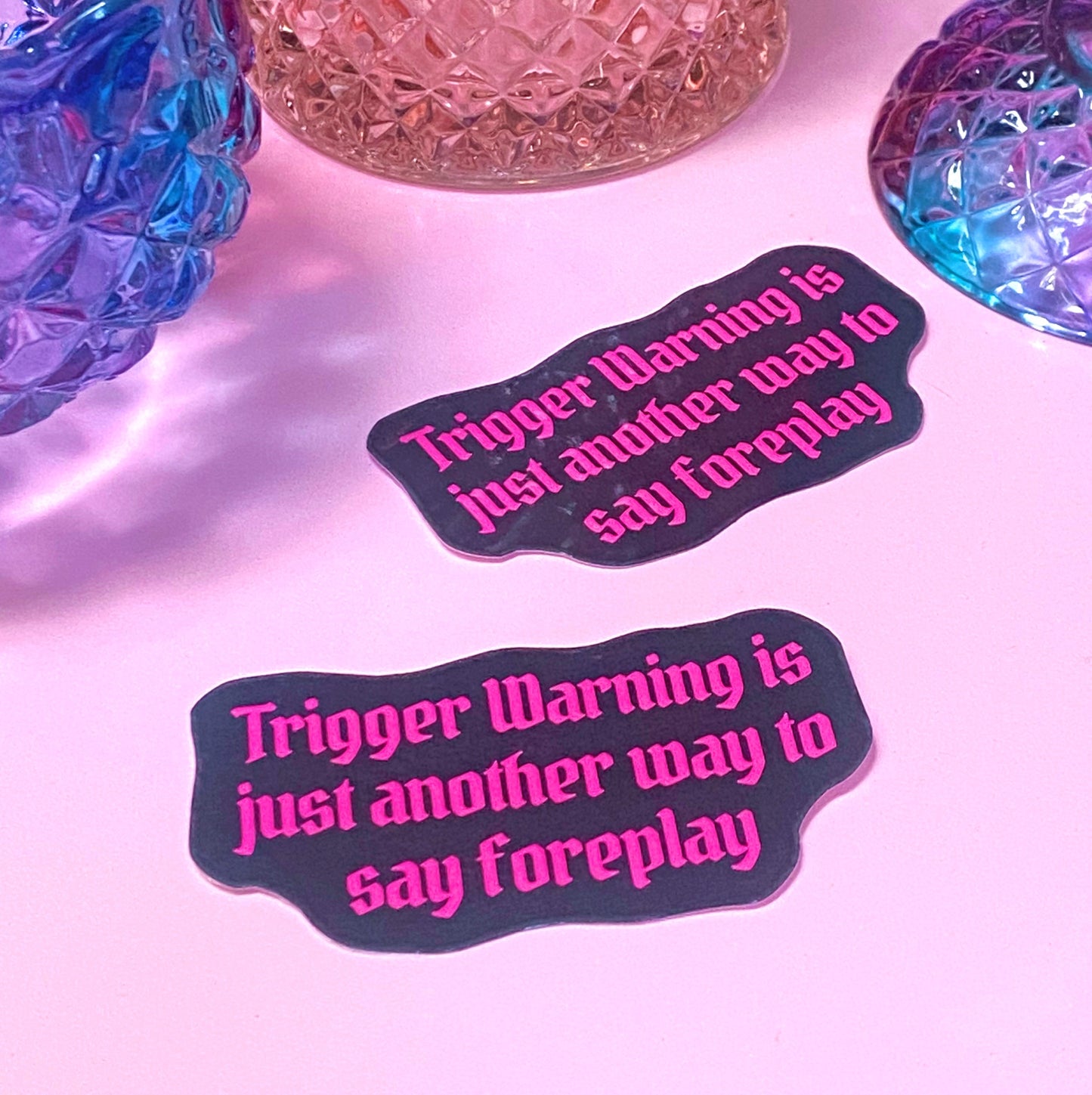 Trigger Warning | Waterproof Sticker - Inkwell & Ivy