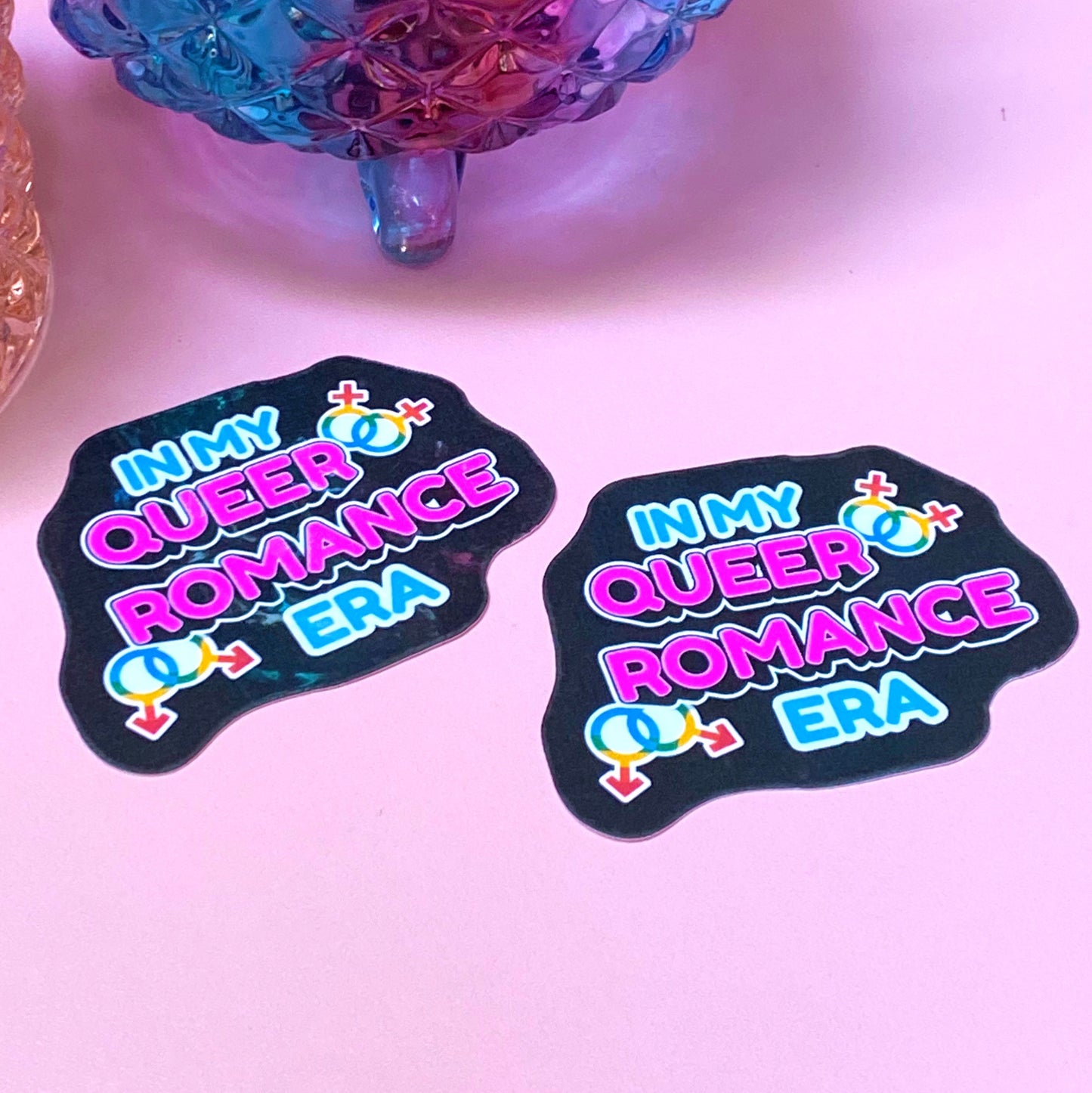 In my Queer Romance era | Waterproof Sticker - Inkwell & Ivy