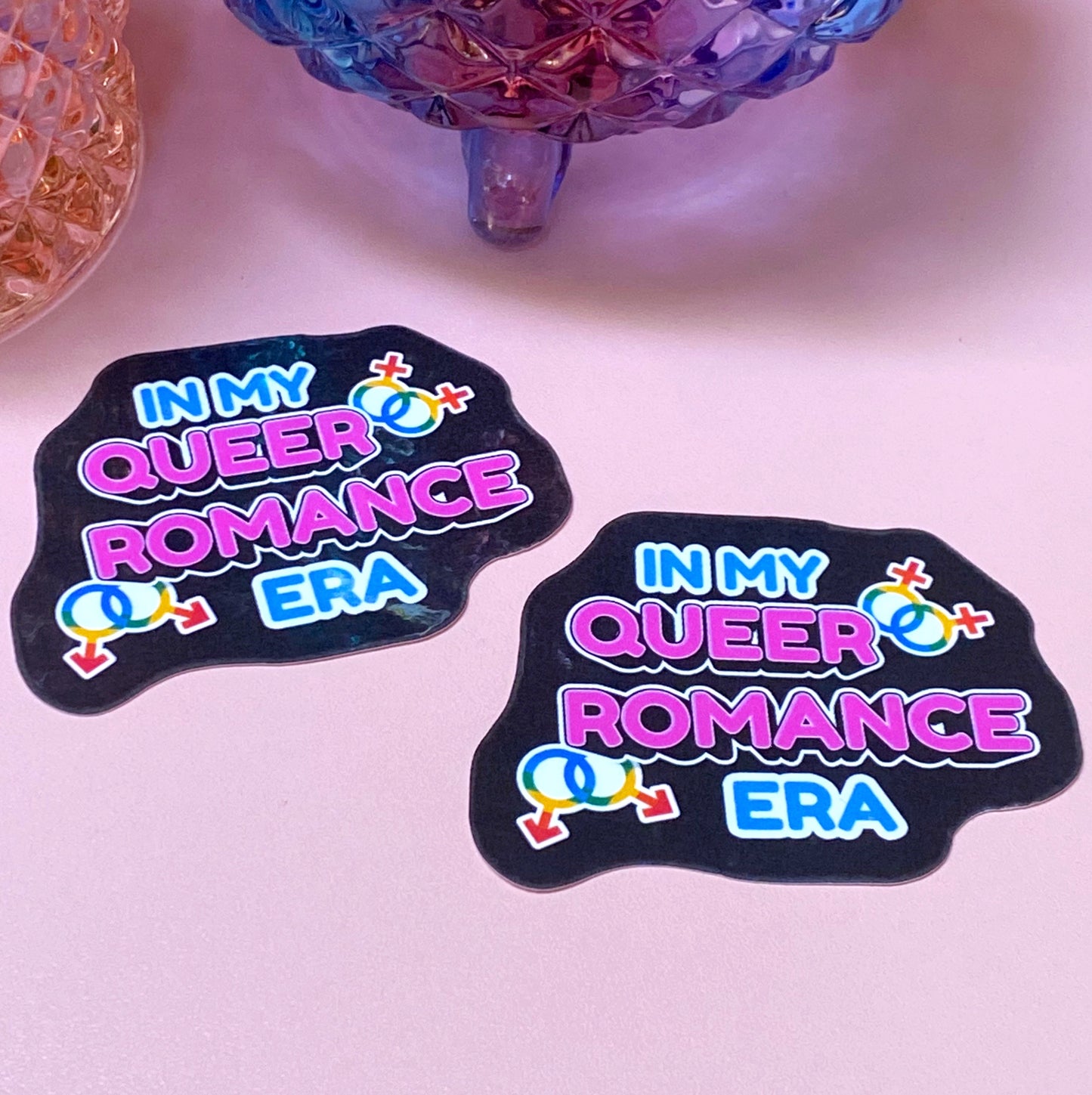 In my Queer Romance era | Waterproof Sticker - Inkwell & Ivy