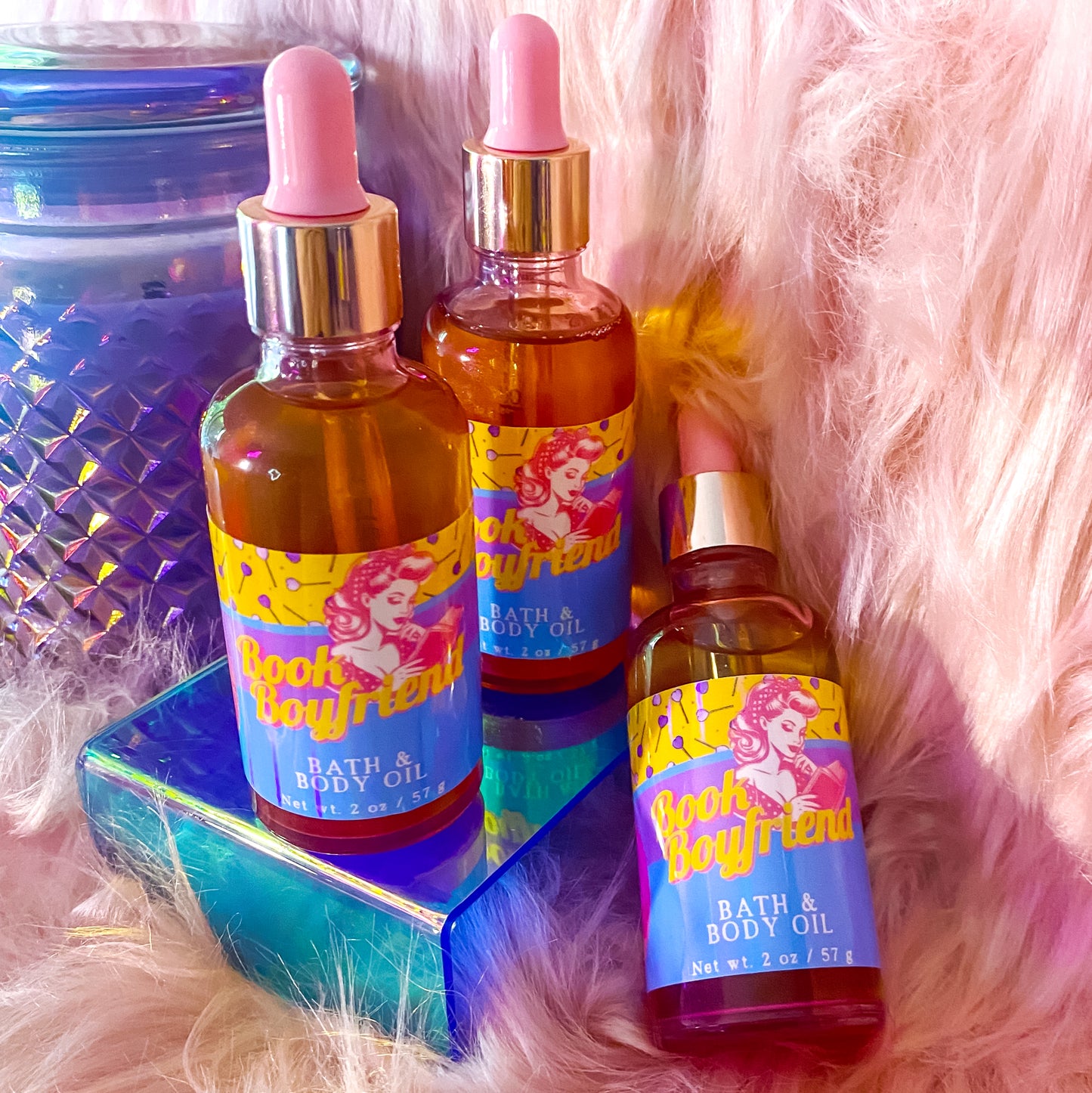Book Boyfriends | Bath & Body Oil - Inkwell & Ivy