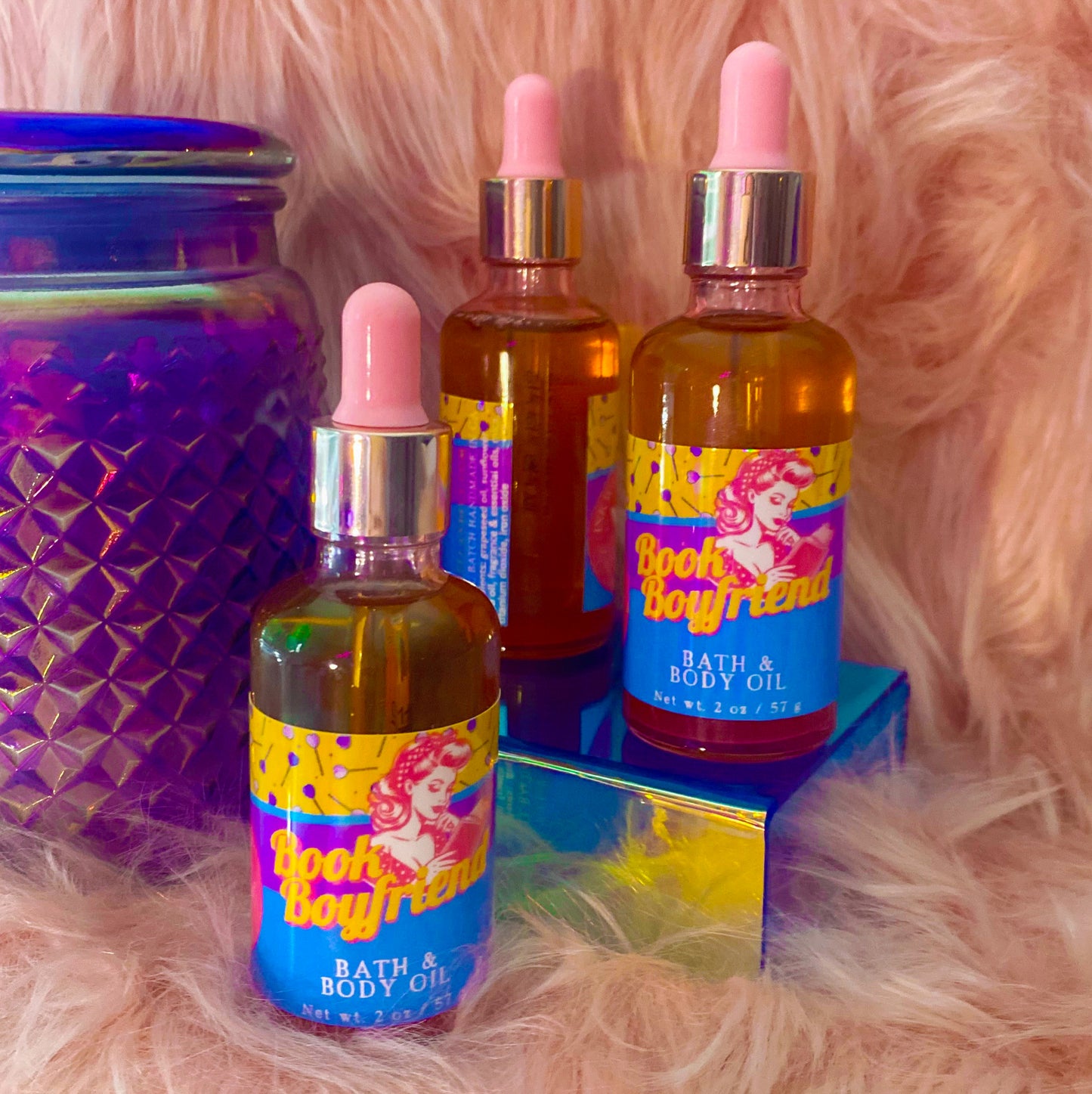Book Boyfriends | Bath & Body Oil - Inkwell & Ivy