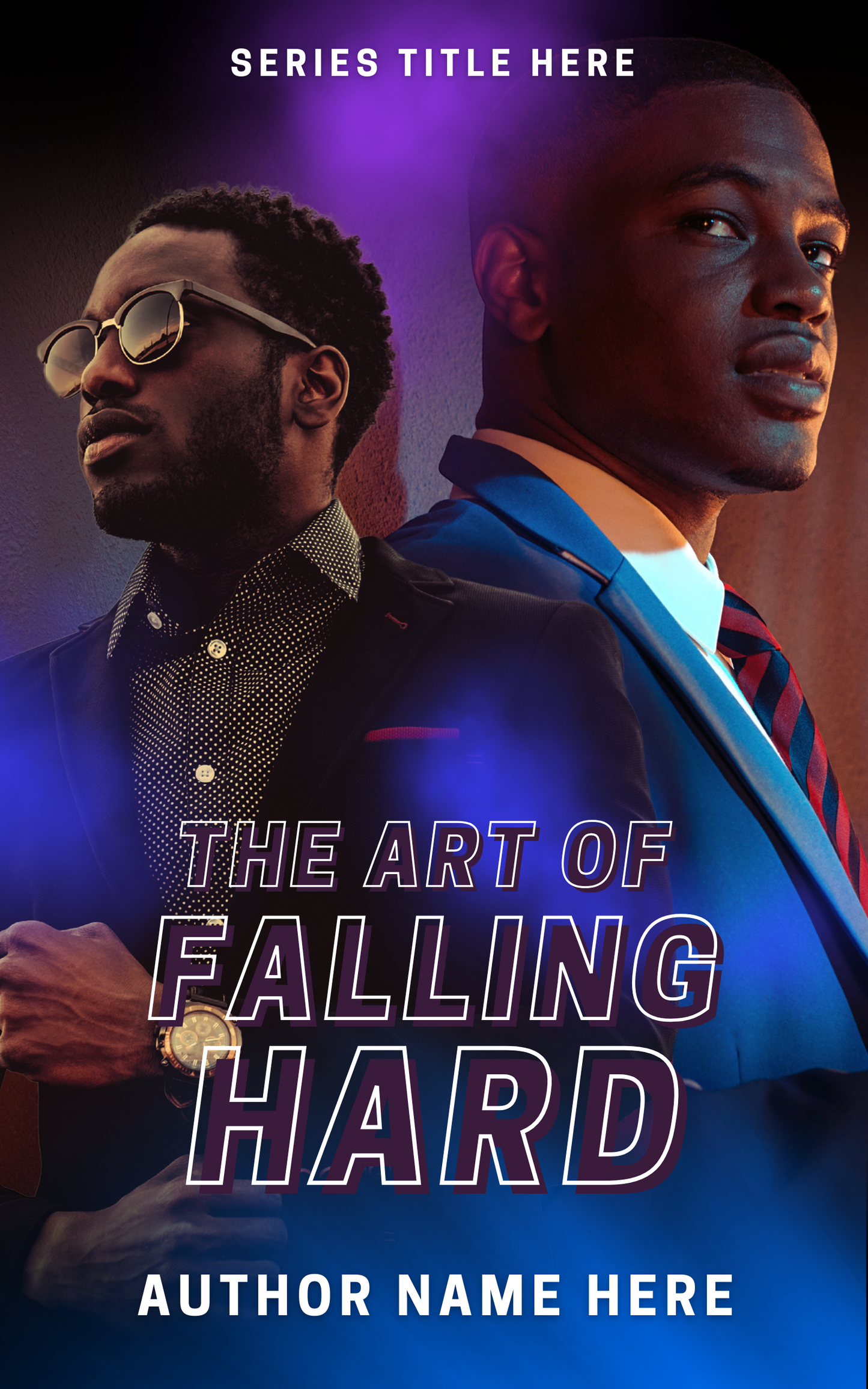 Art of Falling | Premade Book Cover - Inkwell & Ivy