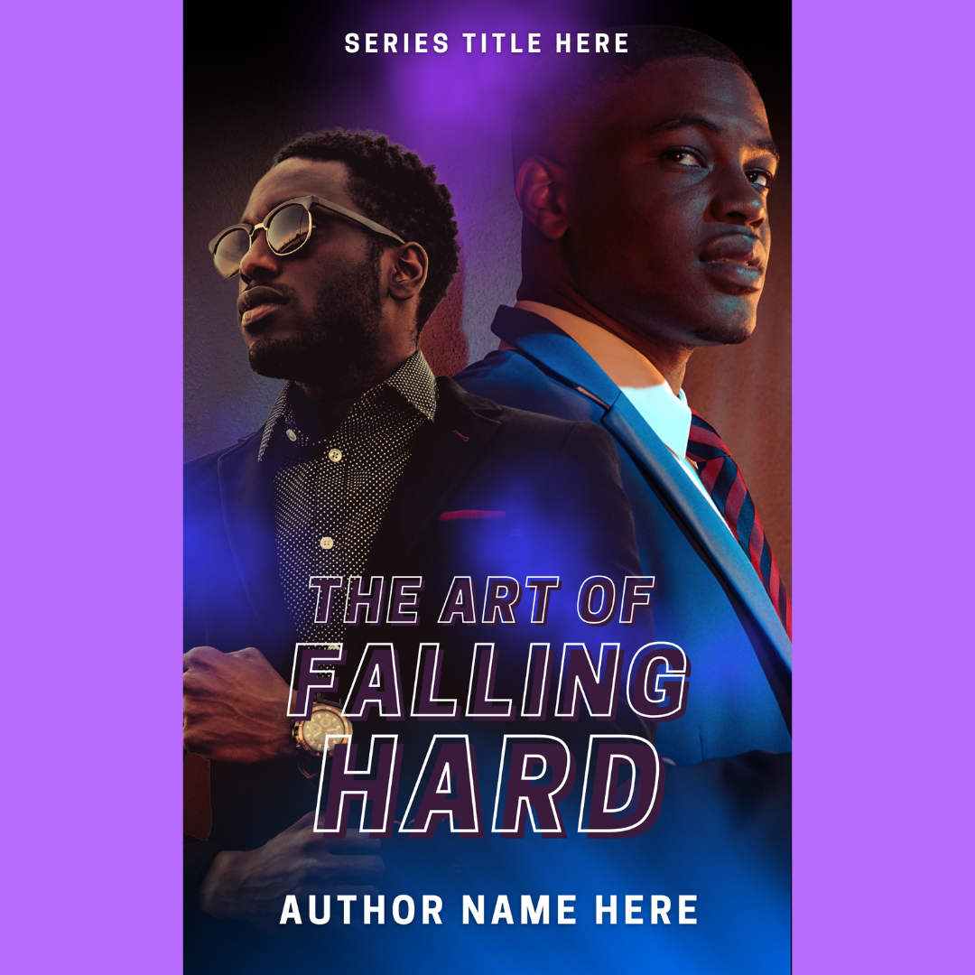 Art of Falling | Premade Book Cover - Inkwell & Ivy