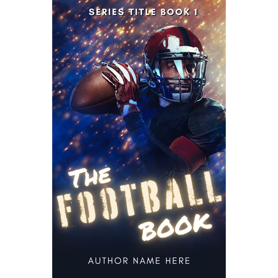 Football Book | Premade Book Cover - Inkwell & Ivy