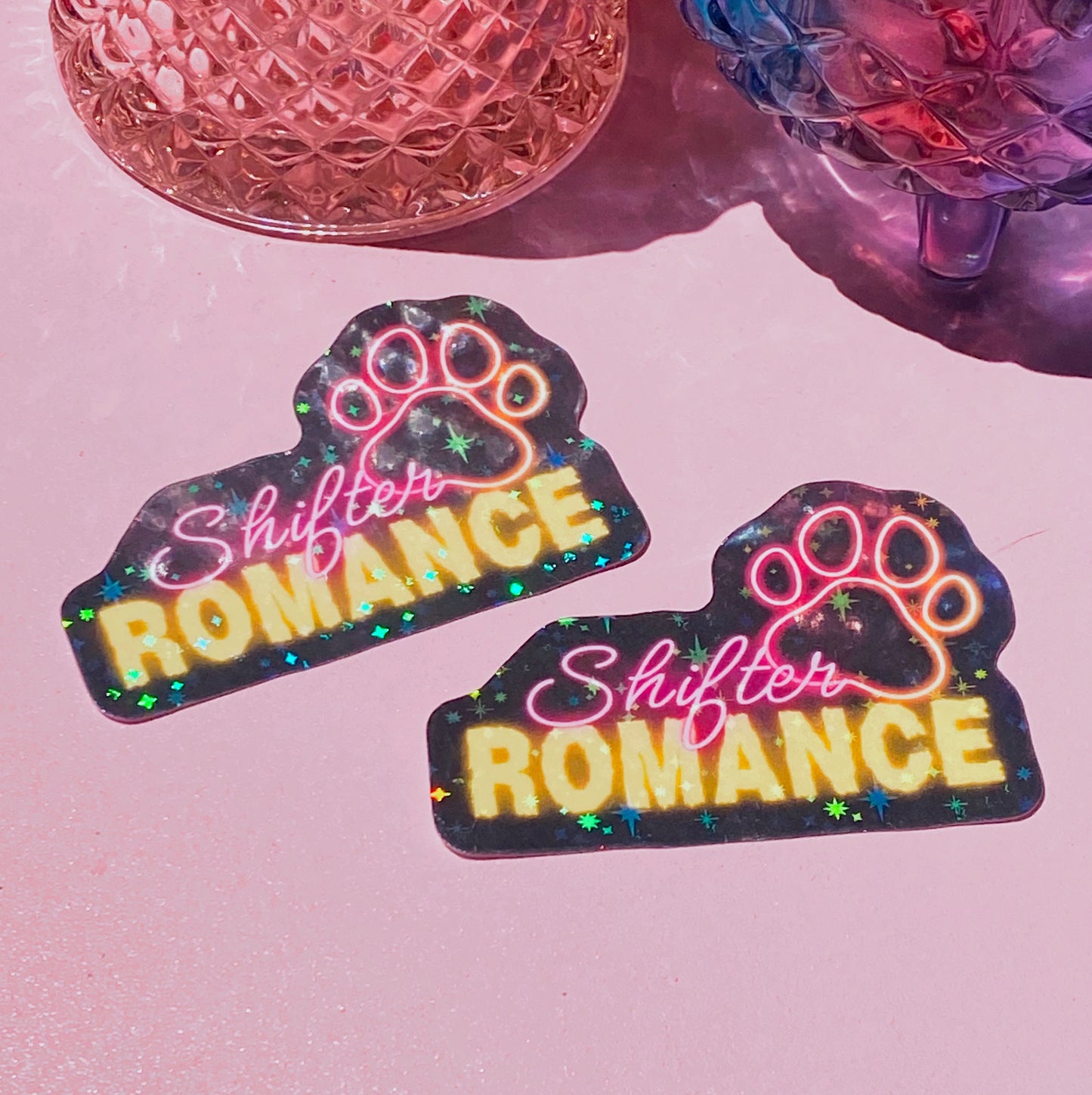 Shifter Romance | Holographic Sticker - Inkwell & Ivy