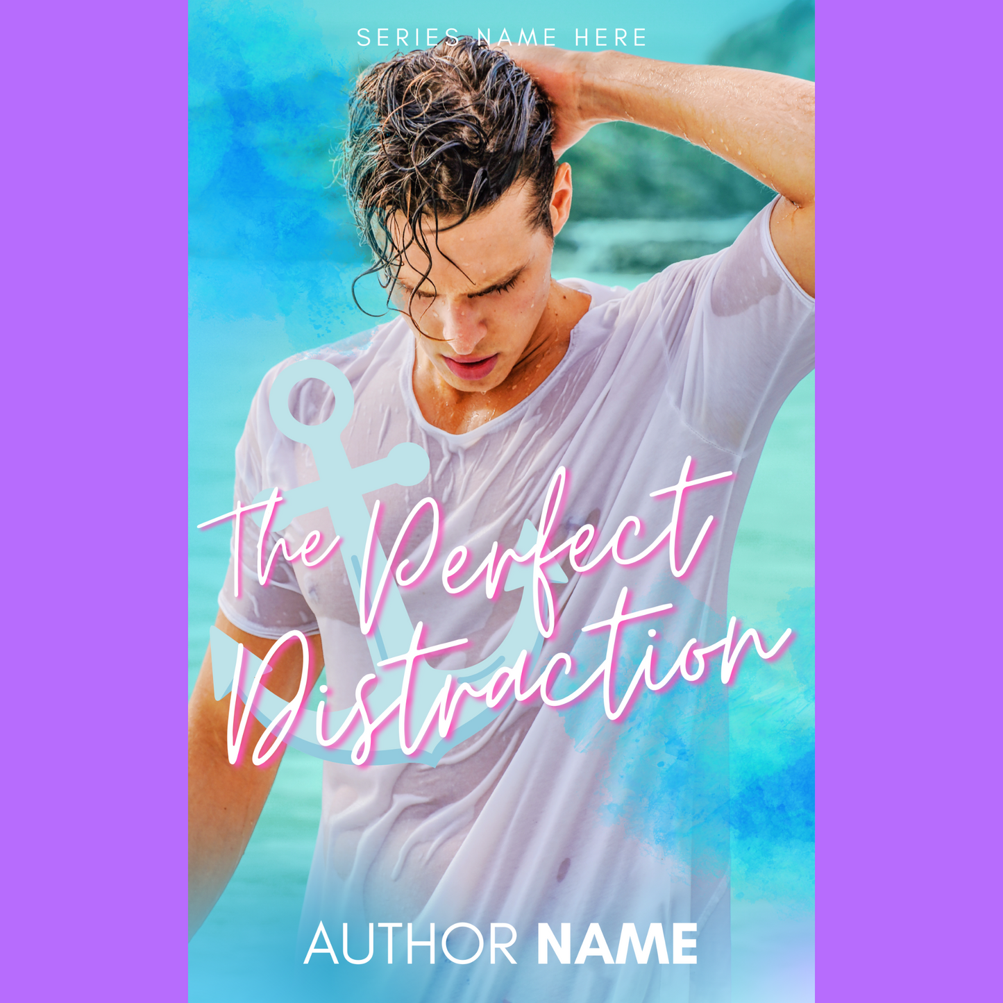 The Perfect Distraction | Premade Book Cover - Inkwell & Ivy