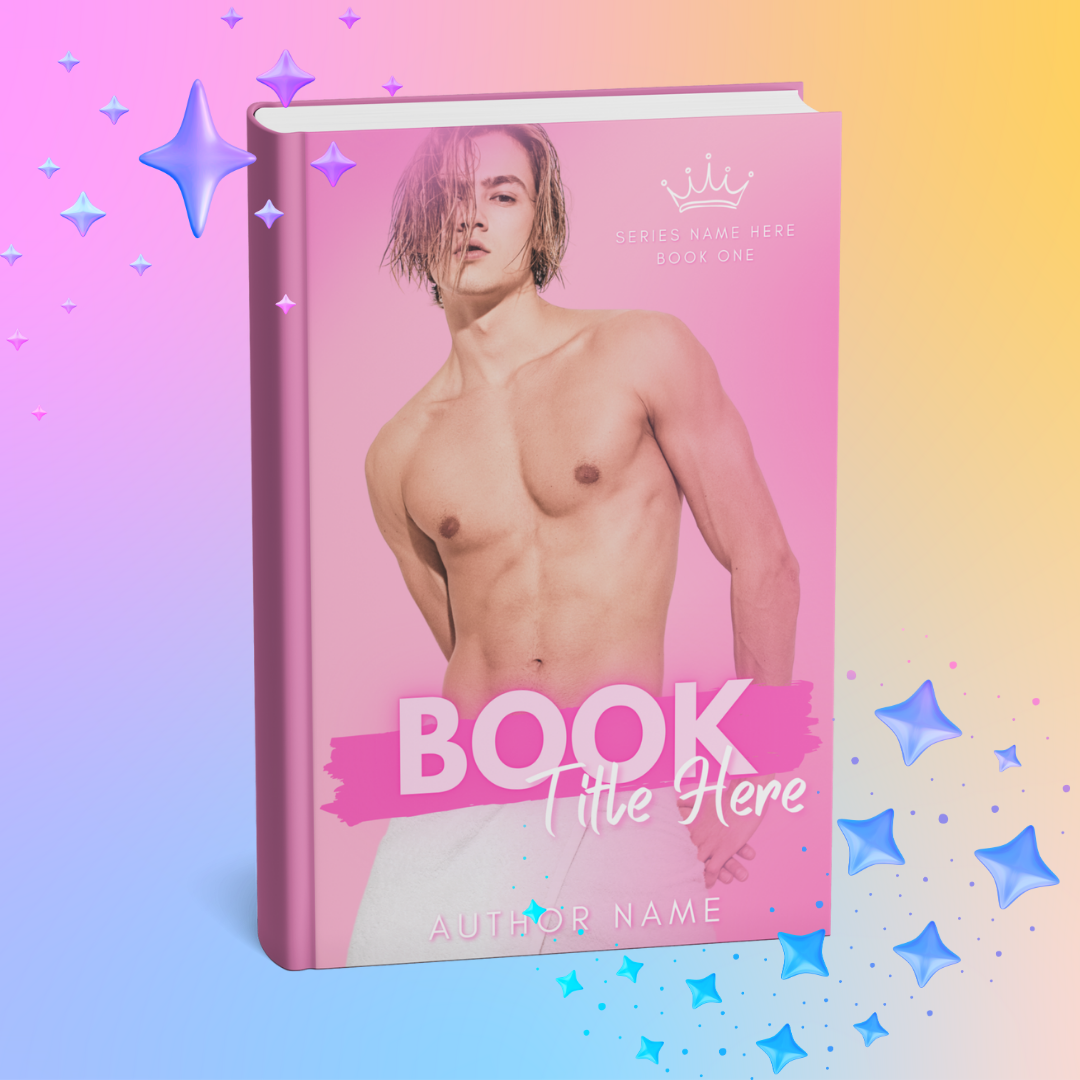 Baby Pink | Premade Book Cover - Inkwell & Ivy