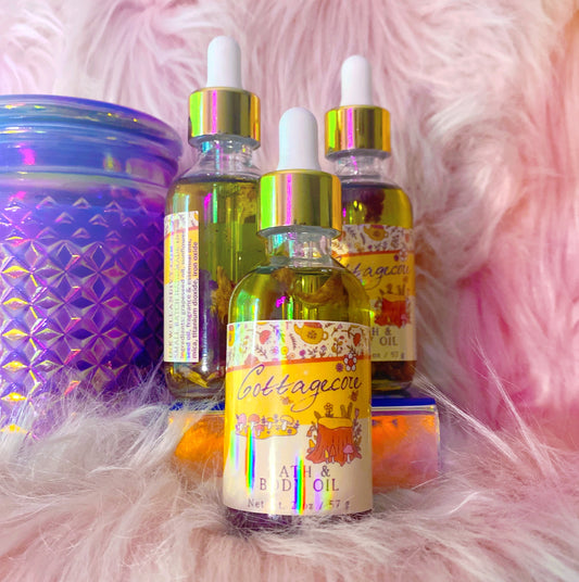 Cottagecore | Bath & Body Oil - Inkwell & Ivy