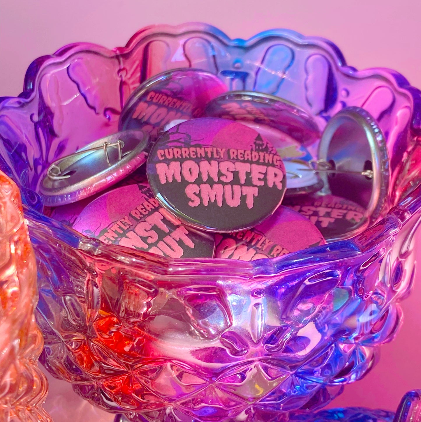 Monster Smut | Pin-Back Button - Inkwell & Ivy