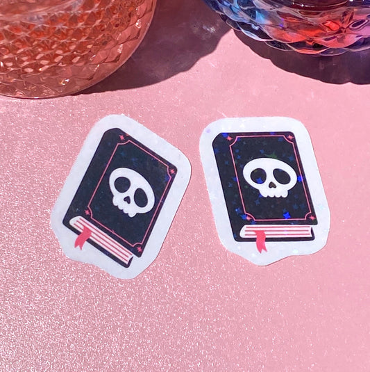 Black book | Holographic Sticker - Inkwell & Ivy
