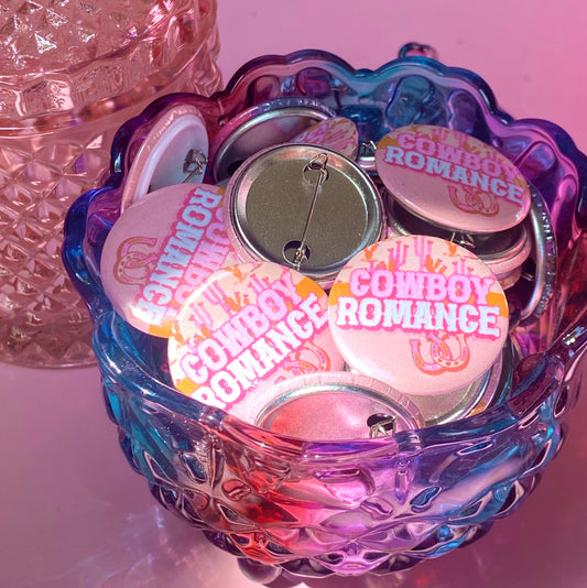 Cowboy Romance | Pin-Back Button - Inkwell & Ivy