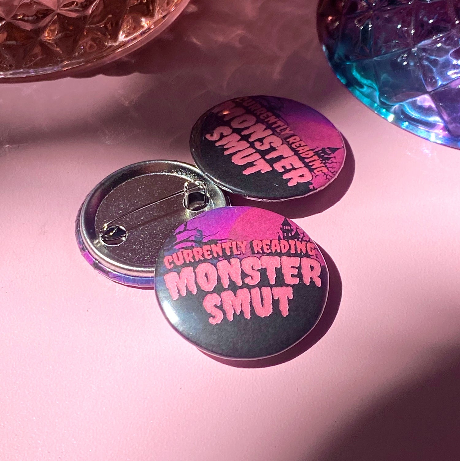 Monster Smut | Pin-Back Button - Inkwell & Ivy