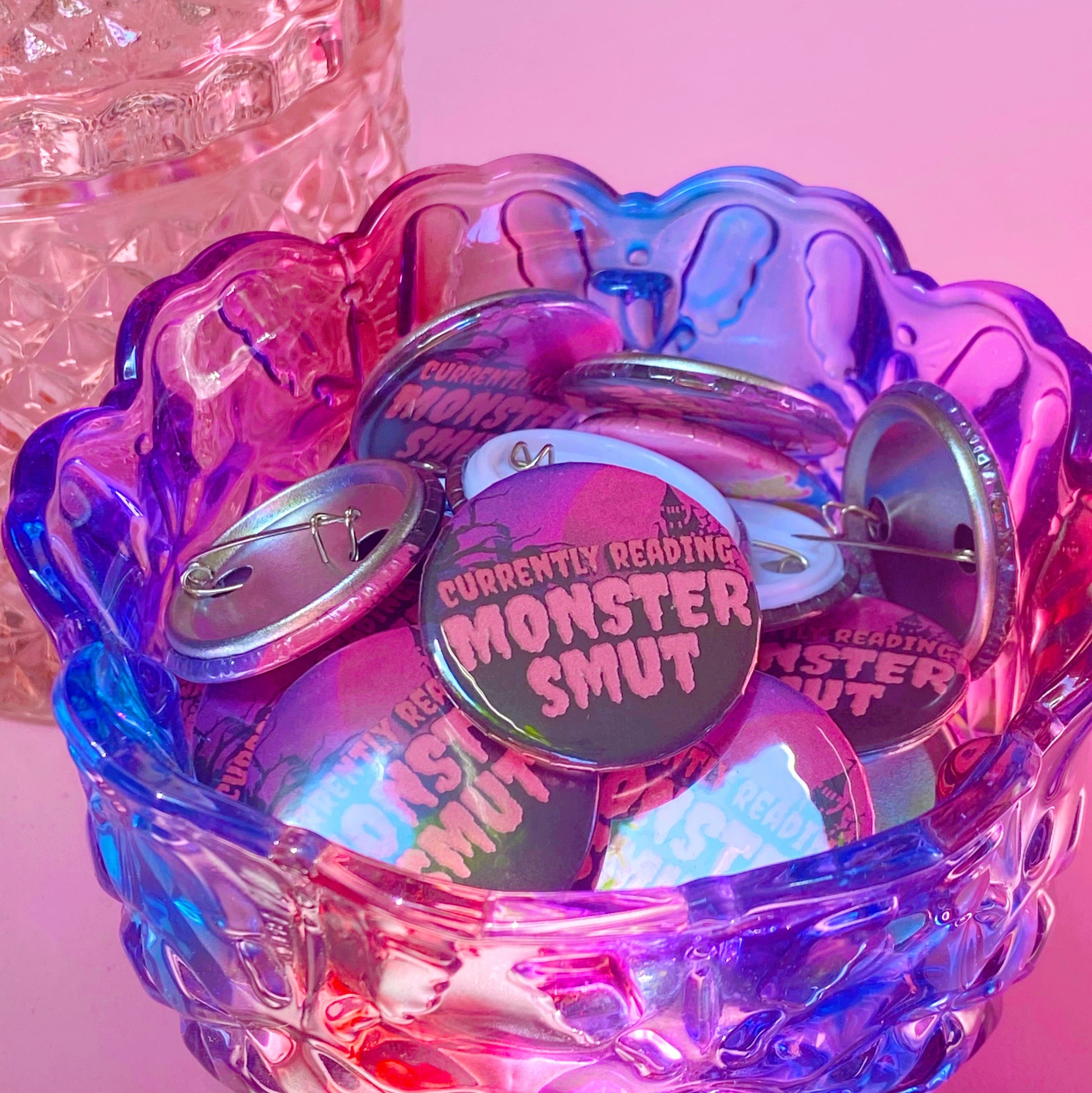 Monster Smut | Pin-Back Button - Inkwell & Ivy