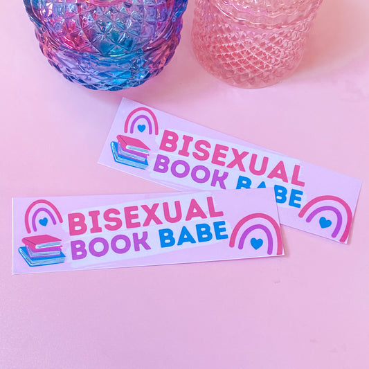 Bisexual Book Babe | Bookmark