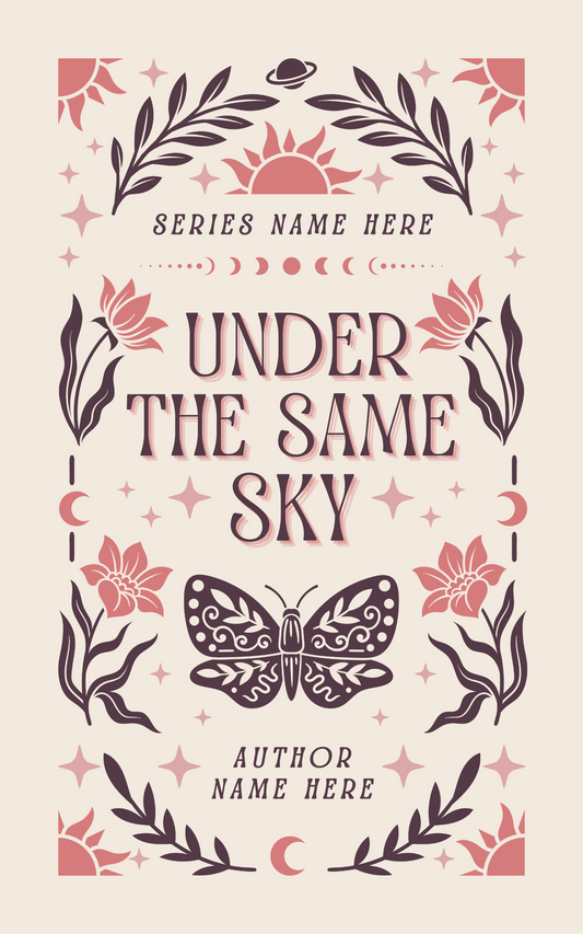Under the Same Sky | Premade Book Cover - Inkwell & Ivy