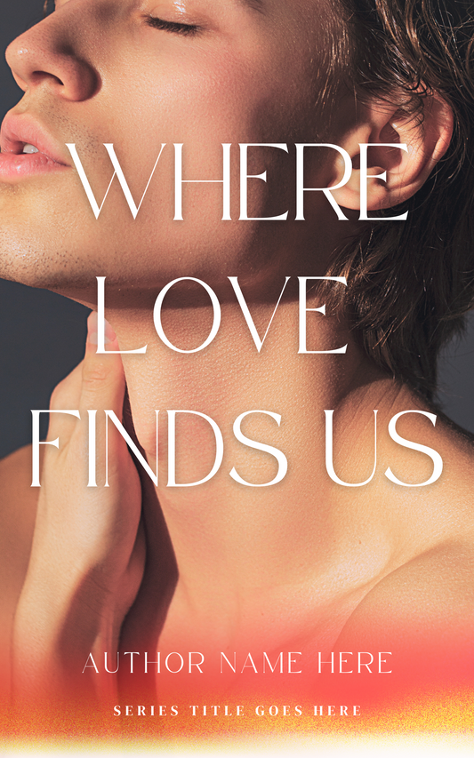 Where Love Finds Us | Premade Book Cover - Inkwell & Ivy