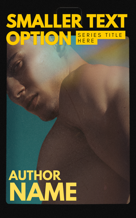 Yellow Title | Premade Book Cover - Inkwell & Ivy
